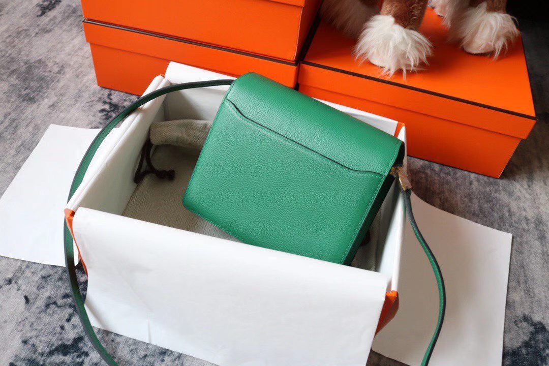 에르메스 룰리스18 그린 금장 에버컬러